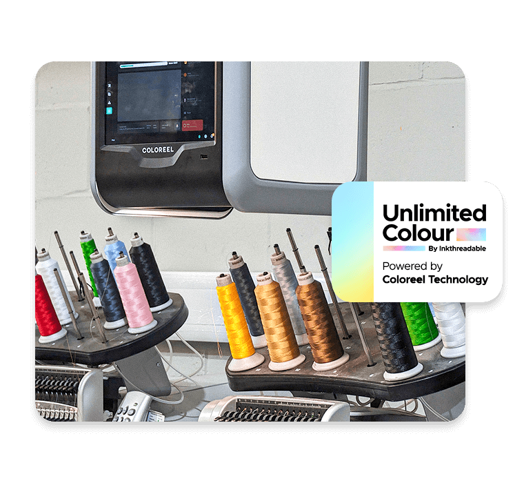 Coloreel Technology at Inkthreadable