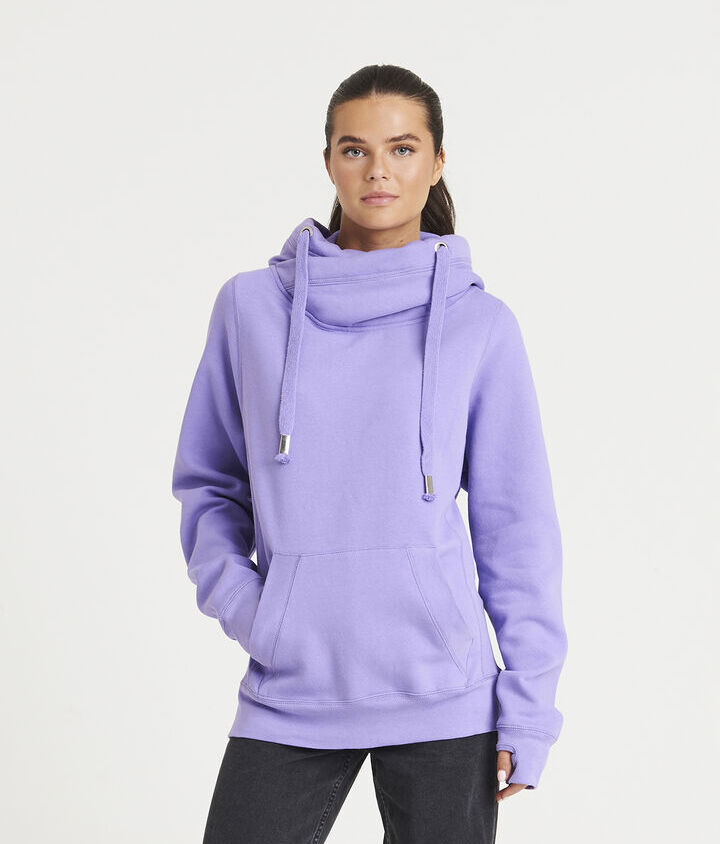 AWDis Cross Neck Hoodie