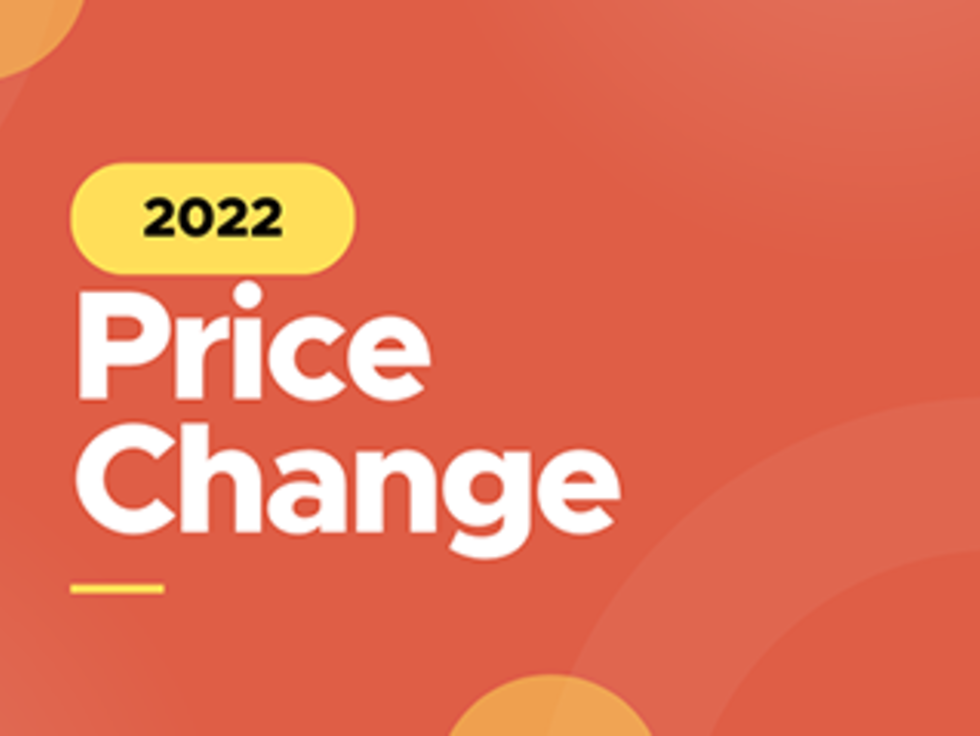 Price Changes November 2022