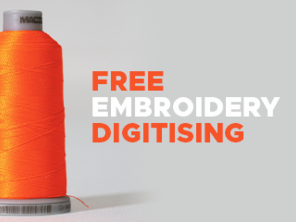 FREE Digitising and Top 3 Tips for Preparing Your Designs