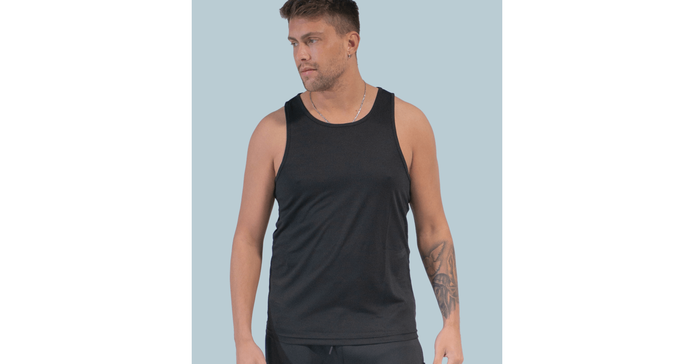 Men's Cool Vest Print on Demand Activewear Inkthreadable