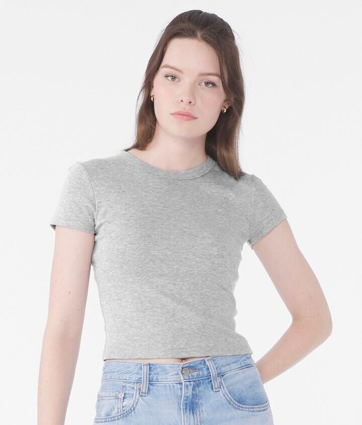 Bella + Canvas Women’s micro rib baby t-shirt