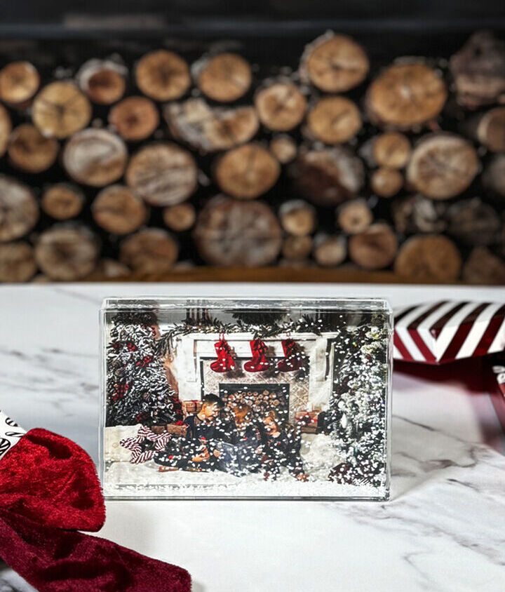 Photo Snow Block 6 x 4"