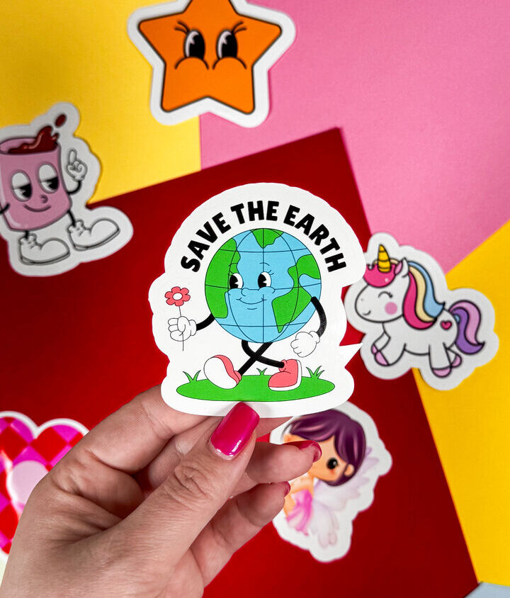 Custom Shape Stickers