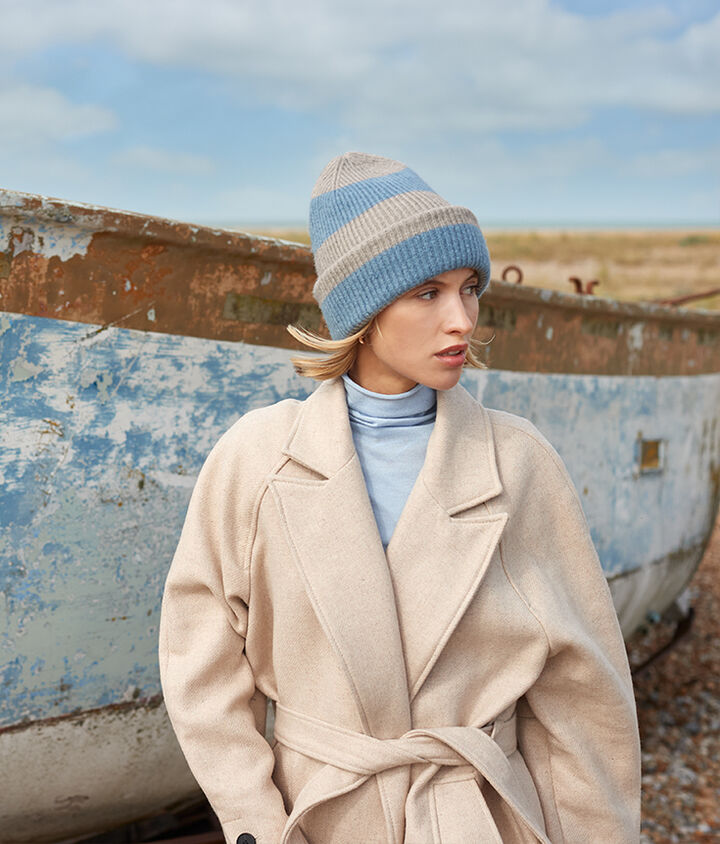 Beechfield Colour block beanie