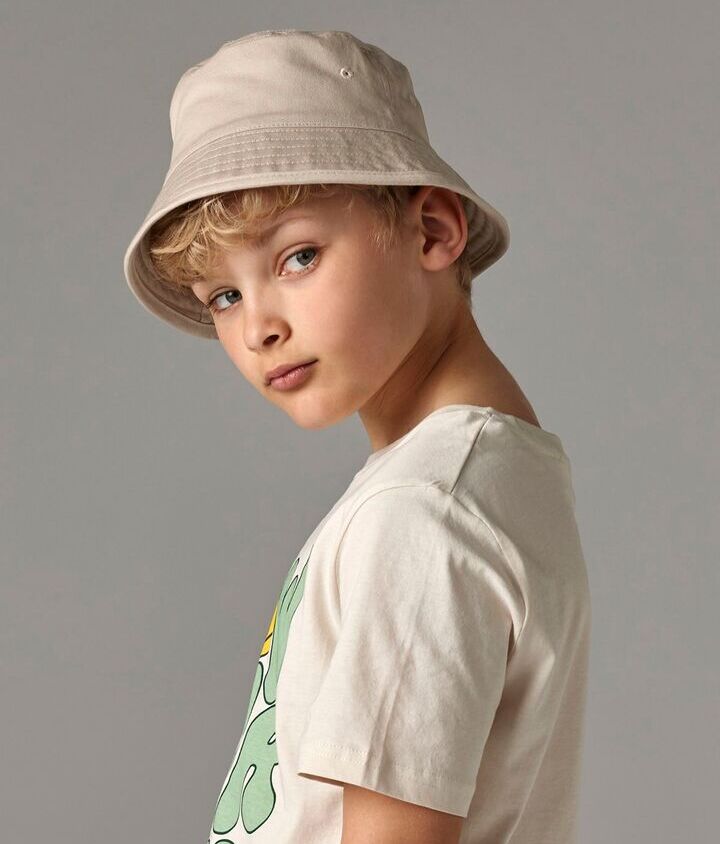Beechfield Junior organic cotton bucket hat