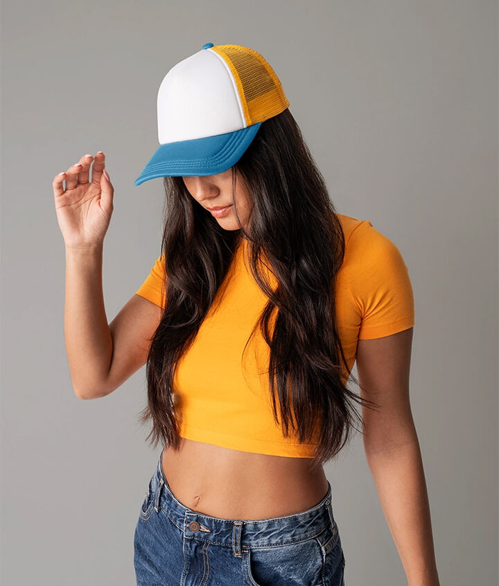 Beechfield Retro 5-panel trucker