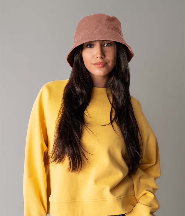 Beechfield EarthAware® organic cord bucket hat