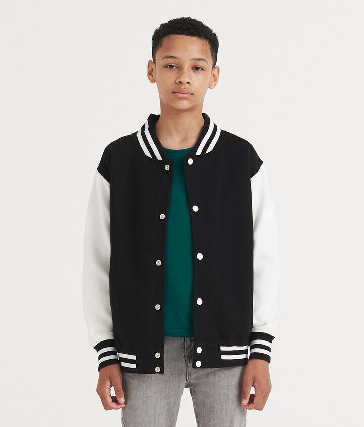 AWDis Kids Varsity Jacket