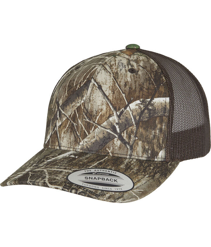 Flexfit YP Classics® RealTree camo retro trucker cap (6606RC)