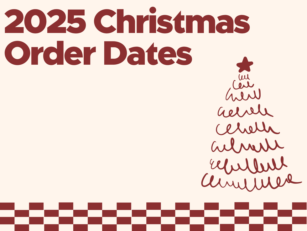Last Order Dates for Christmas 2025