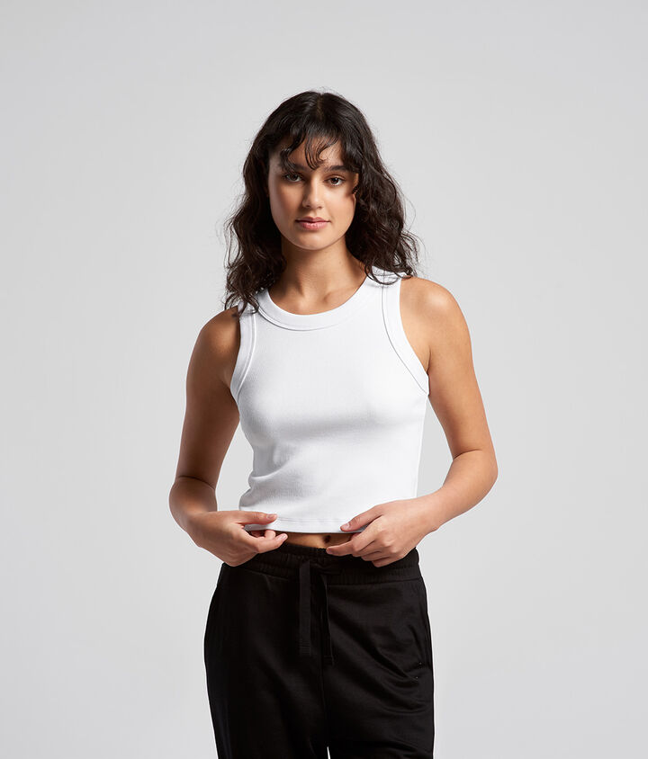 AS Colour Wo's Organic Rib Crop Tank