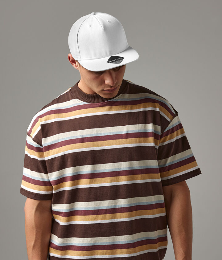 Beechfield 5-Panel Snapback Rapper Cap