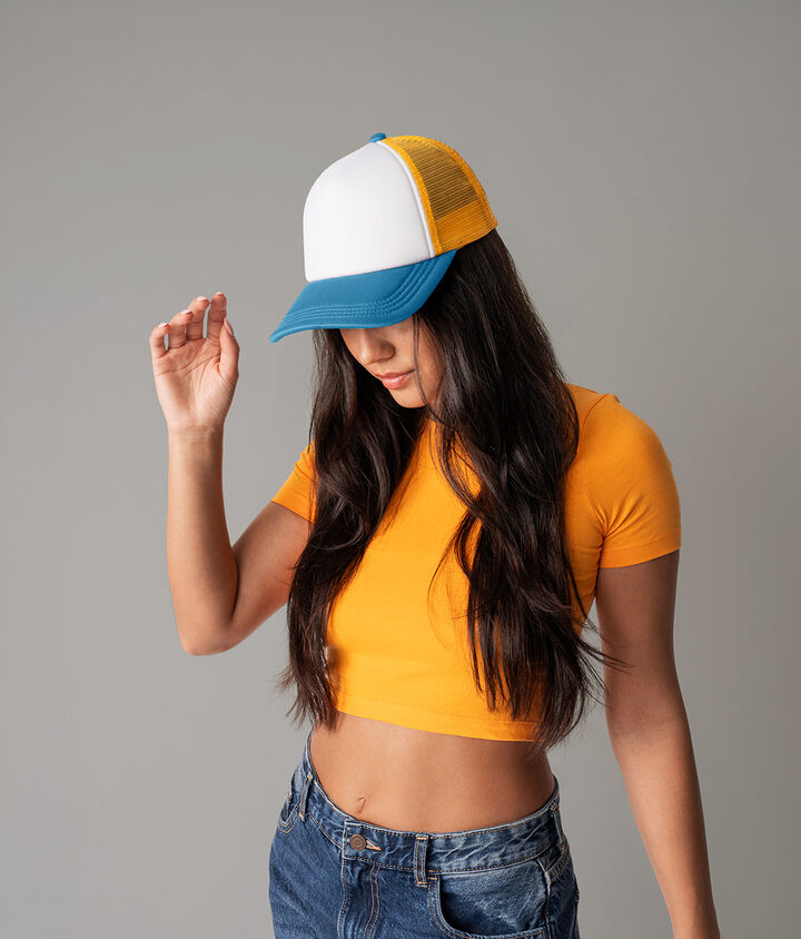 Beechfield Retro 5-panel trucker