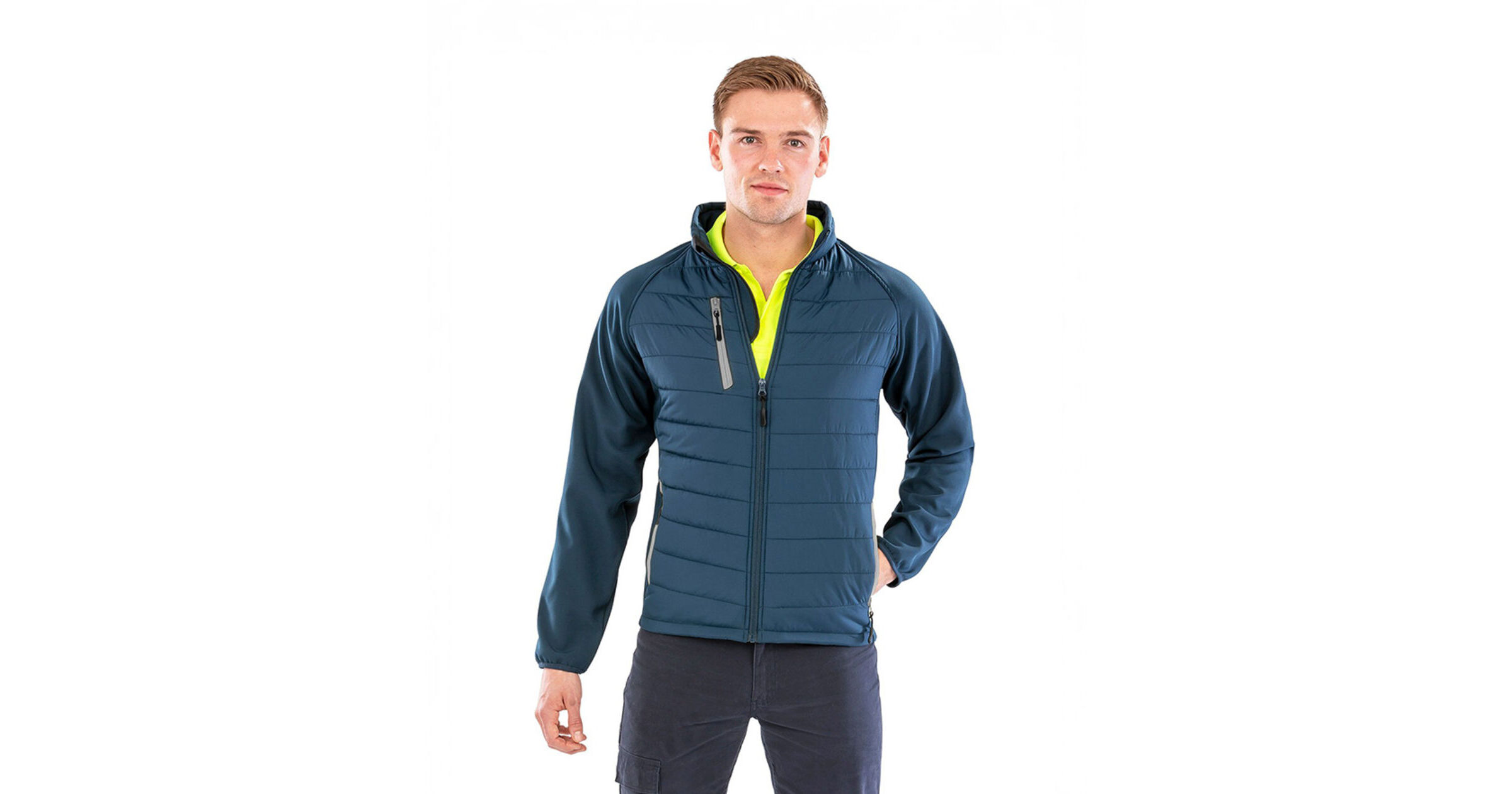Result Compass Padded Softshell Jacket | Inkthreadable