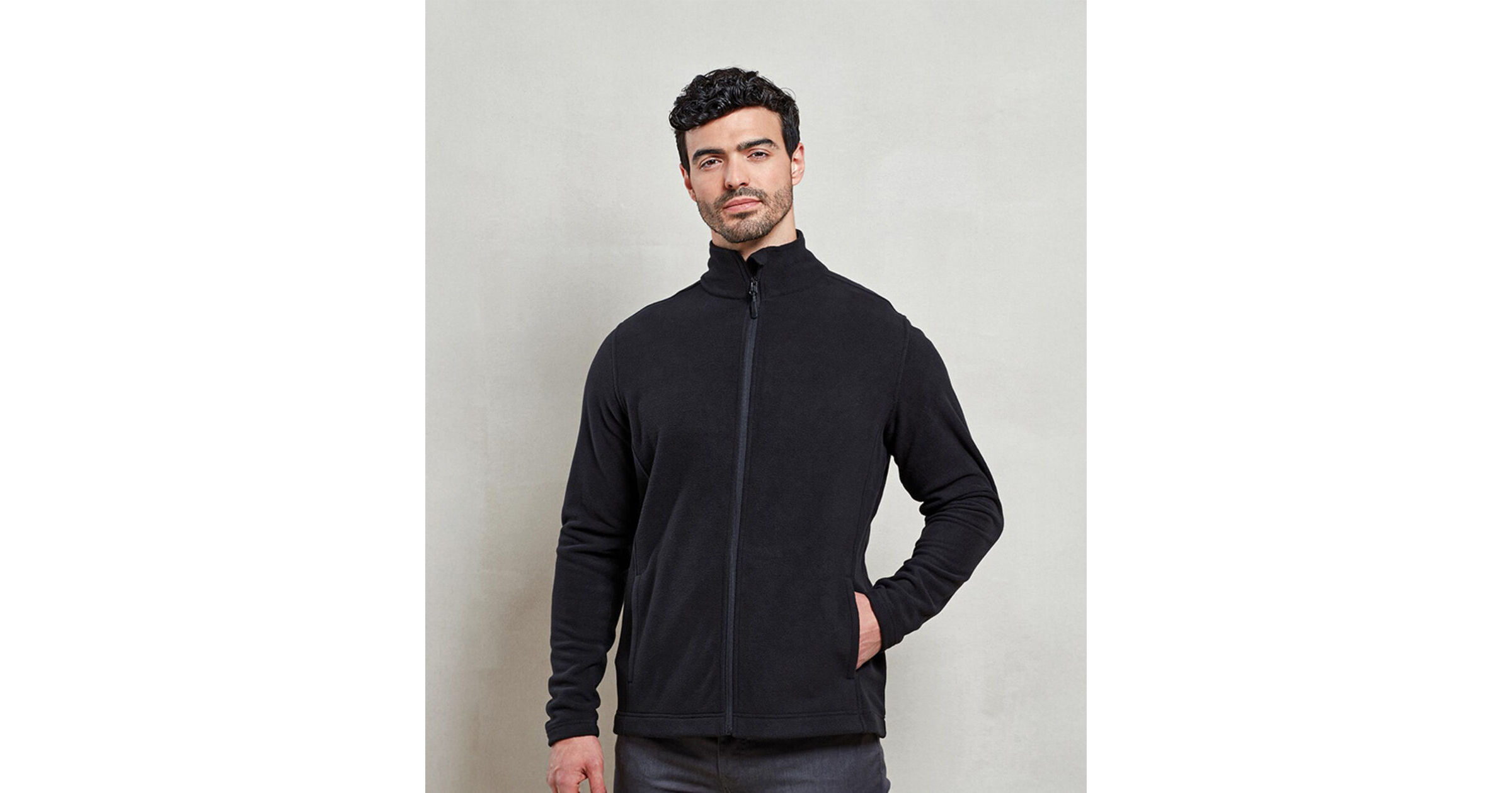 Premier ‘Recyclight’ Full-Zip Microfleece | Inkthreadable