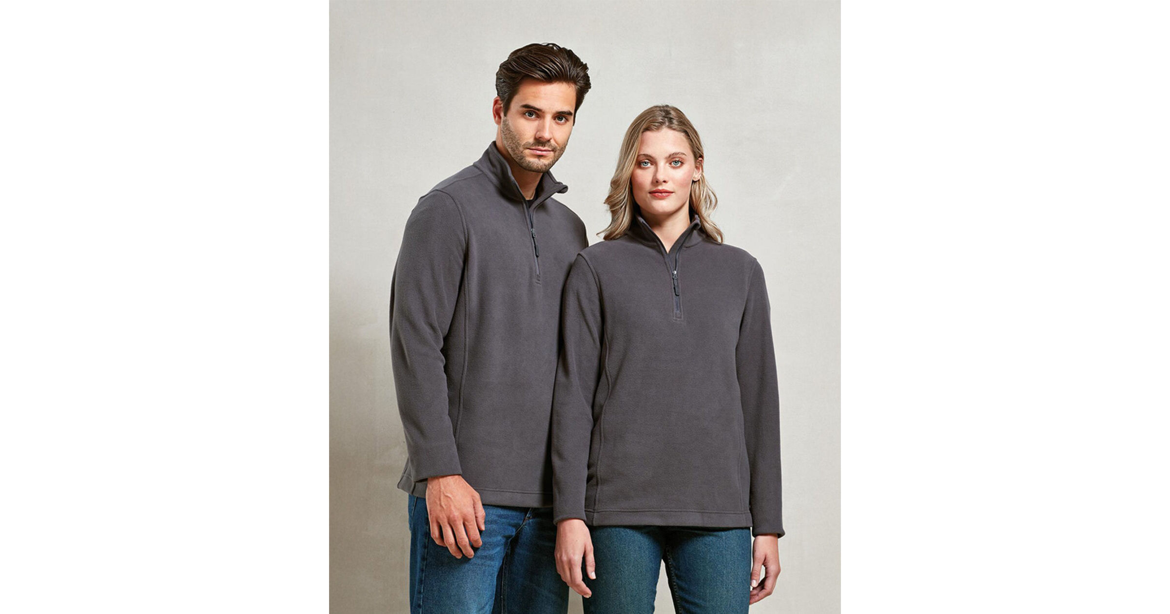 Premier ‘Recyclight’ 1/4 Zip Microfleece | Inkthreadable