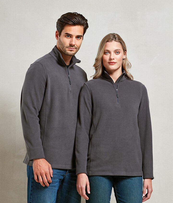 Premier ‘Recyclight’ 1/4 Zip Microfleece
