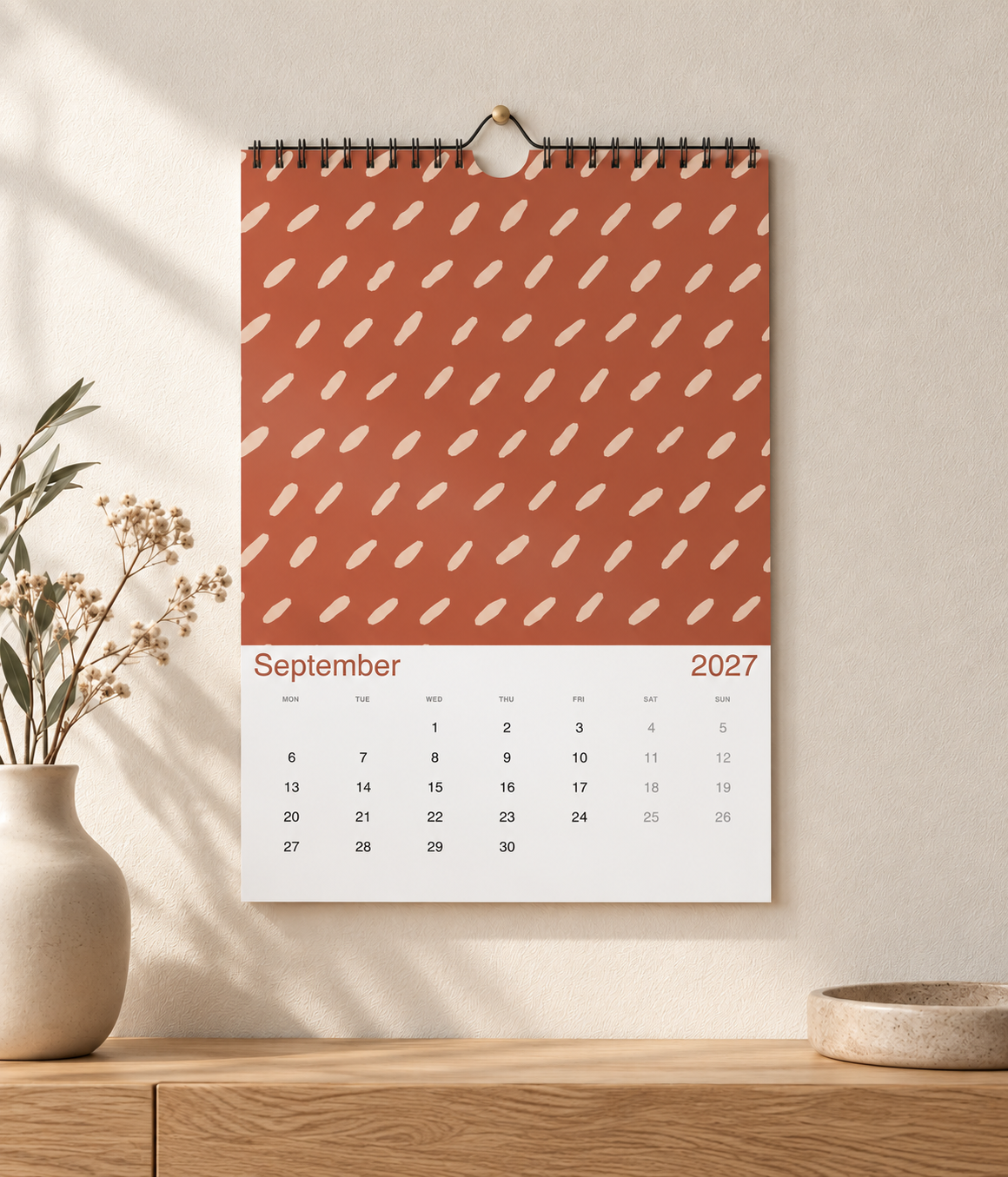 Custom A4 Wall Calendar