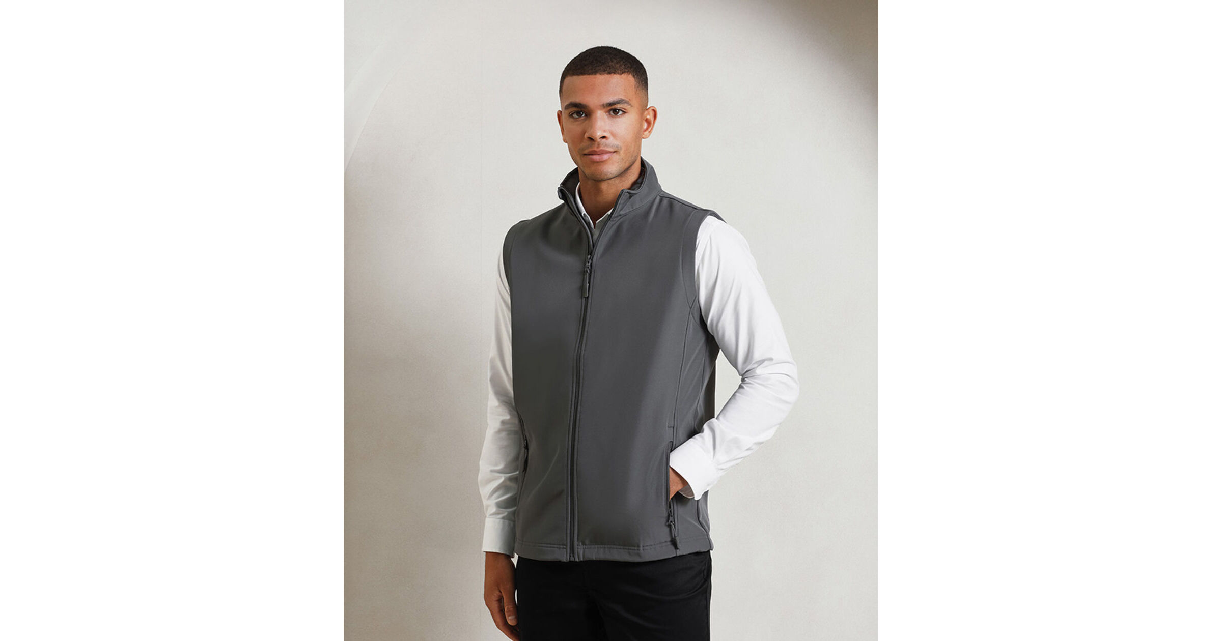 Premier Windchecker Recycled Softshell Gilet | Inkthreadable