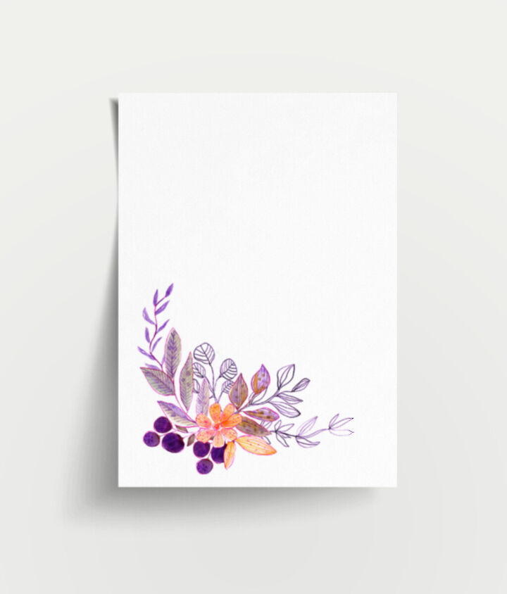 A3 Fine Art Bamboo Print - Portrait