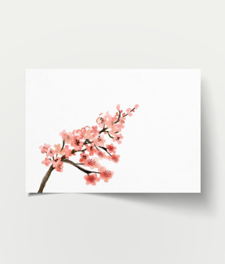 A4 Fine Art Bamboo Print - Landscape