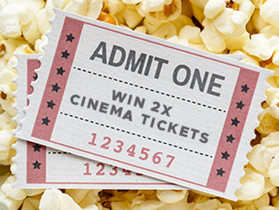 Win a trip to the flicks!