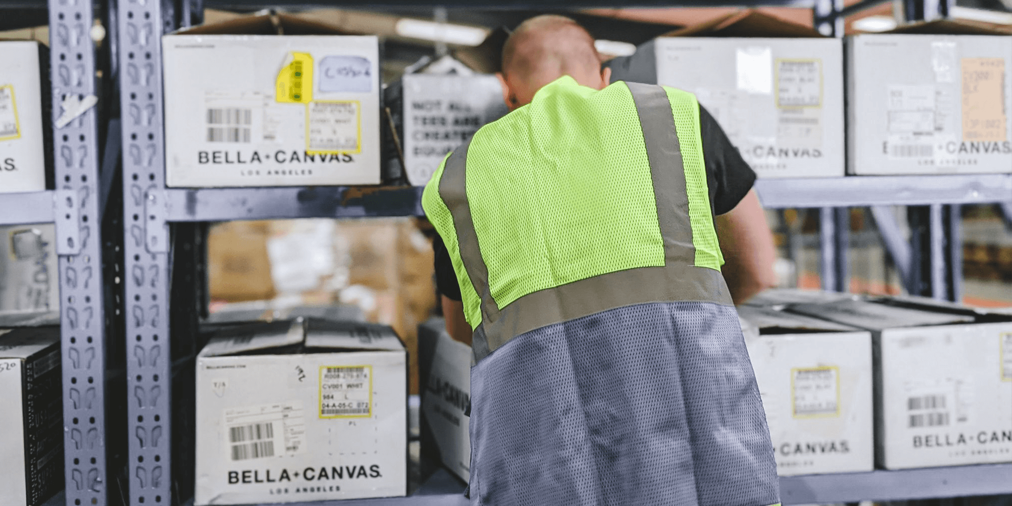 inkthreadable's warehousing capacity has expanded greatly