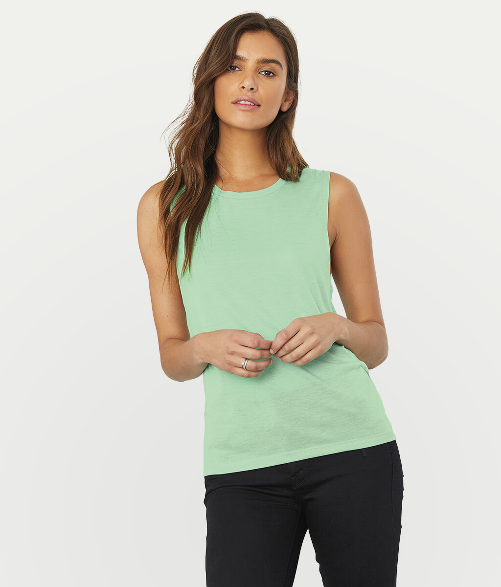 bella sleeveless tee