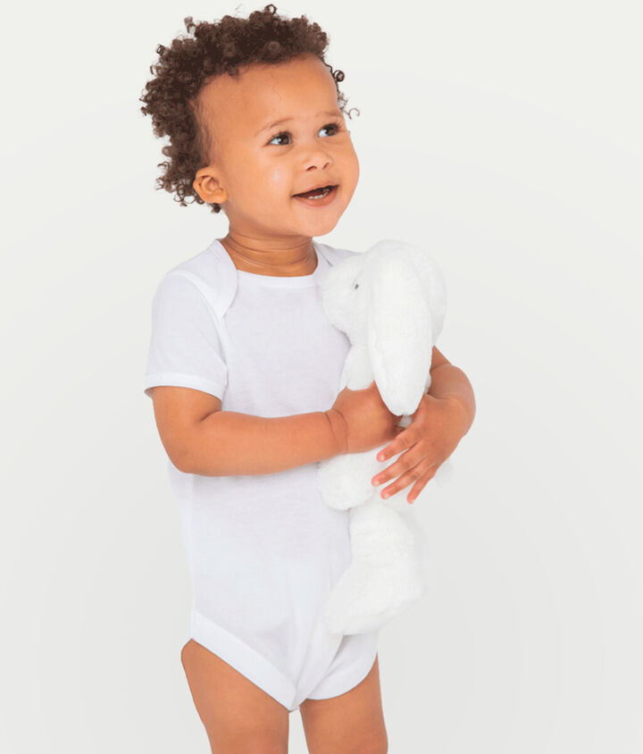 Larkwood Organic Short Sleeve Baby Bodysuit