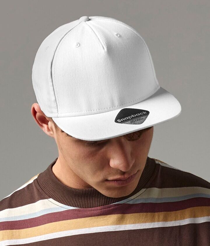 Beechfield 5-Panel Snapback Rapper Cap